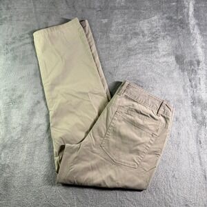 Johnnie O Prep-formance Khakis Beige Straight Leg Pants Mens Size 32x30